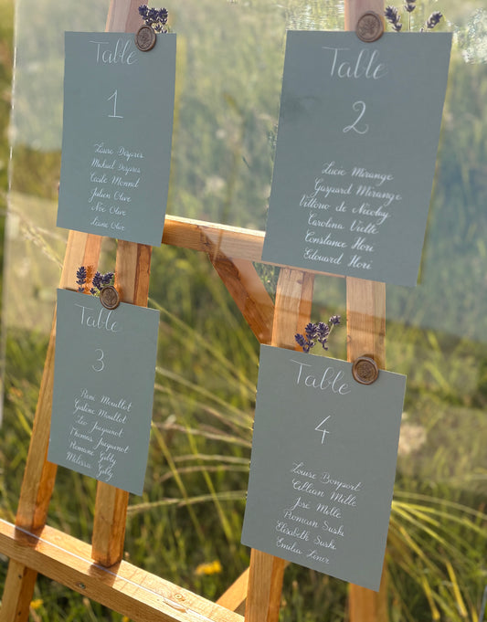 Plan de table